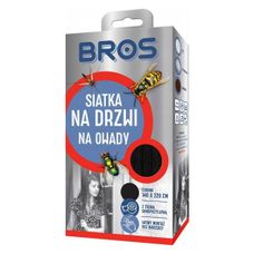 Siatka na drzwi 140x220 czarna Bros11
