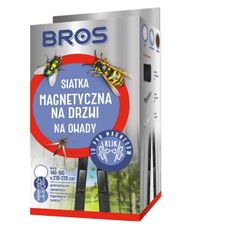 Siatka magnetyczna na drzwi 160x220 cm biała Bros