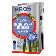 Siatka magnetyczna na drzwi KLIK 100x220 cm czarna Bros