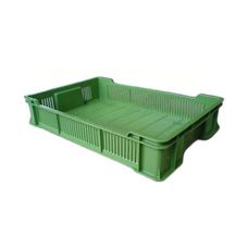 Skrzynka transportowa 600x400x150 mm 10 kg Zielona Produkt Polski