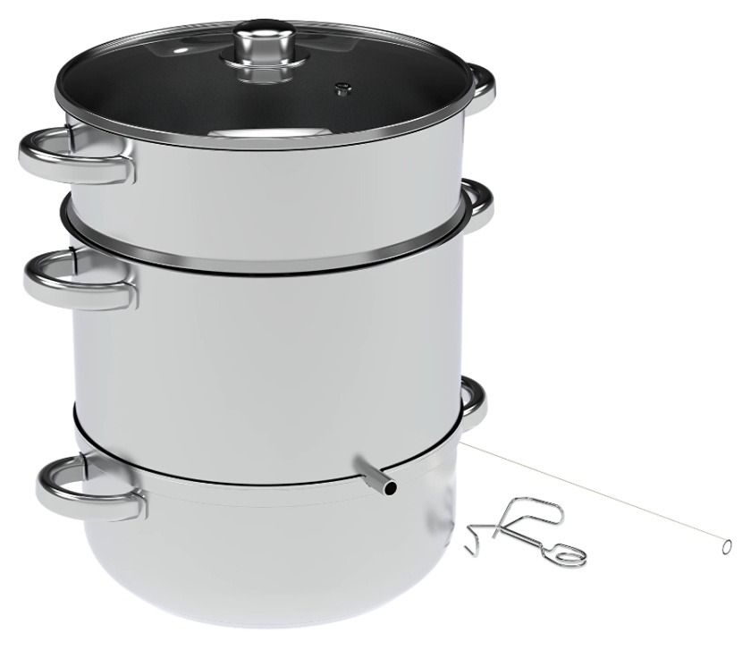 Sokownik nierdzewny 8,0l 800508 Browin1