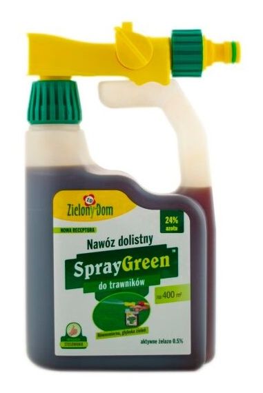 SprayGreen do trawników Zielony Dom