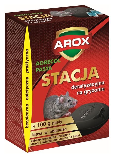 Stacja deratyzacyjna na gryzonie Arox