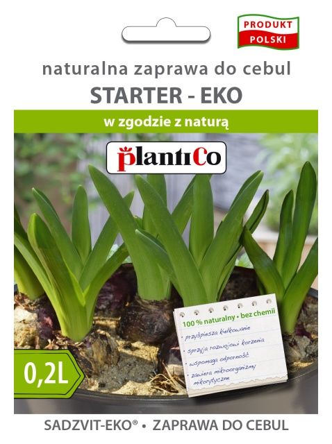 Starter Eko naturalna zaprawa do cebul 0,2L PlantiCo