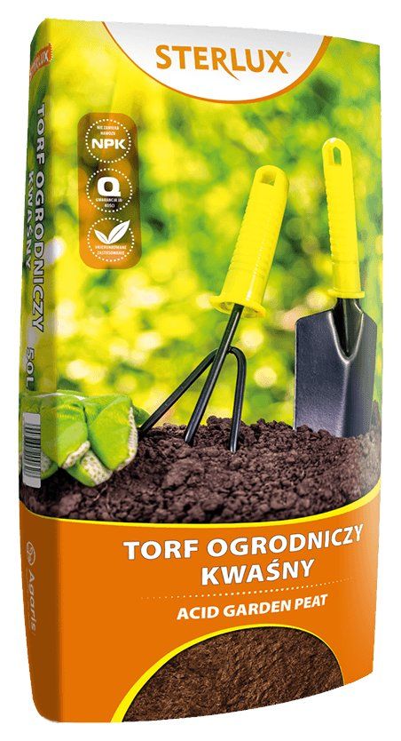 Sterlux Torf naturalny kwaśny 20 L Hollas