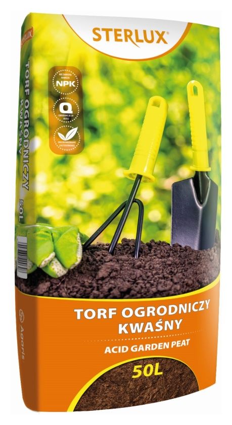 Sterlux Torf naturalny kwaśny 50 L Hollas