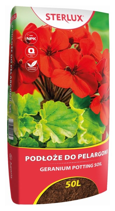 Sterlux Ziemia do pelargoni 50 L Hollas