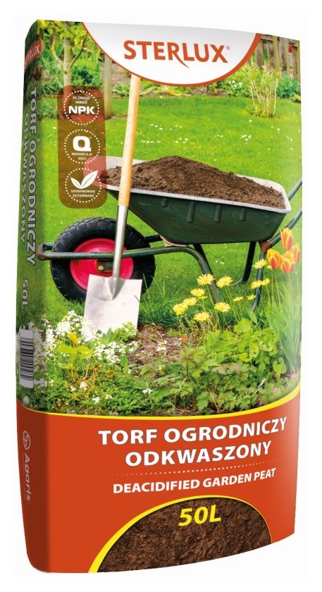 Strelux Torf odkwaszony 50 L Hollas