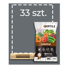 Substrat 80 L Fertile – Paleta (33 sztuki)