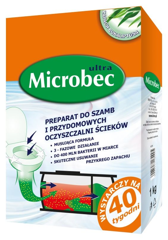 Microbec Ultra eukaliptus 900+300g Bros