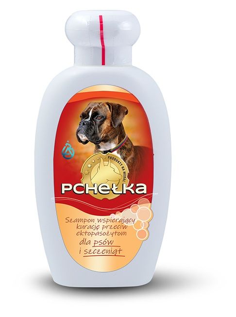 Szampon dla psa wspierający kurację przeciw ektopasożytom 200ml Pchełka