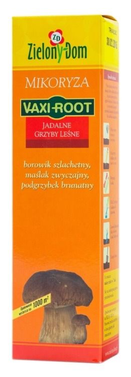 Szczepionka mikroryzowa Vaxi-Root jadalne grzyby leśne Zielony Dom