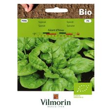 Szpinak Geant D'Hiver Bio 10g Vilmorin