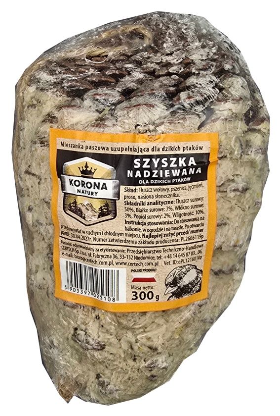 Pokarm zimowy Szyszka nadziewana 300g Certech