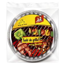 Tacki do grilla okrągłe 2szt Jan Niezbędny
