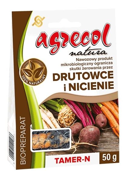 Tamer-N na drutowce i nicienie  50g Agrecol Natura