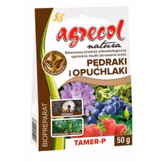 Tamer-P na pędraki i opuchlaki 50g Agrecol Natura