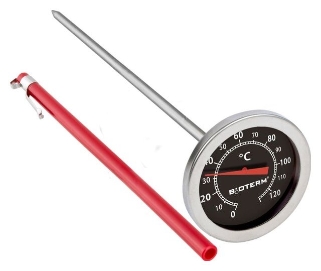 Termometr do wędzarni 0°C +120°C 210mm BIOWIN