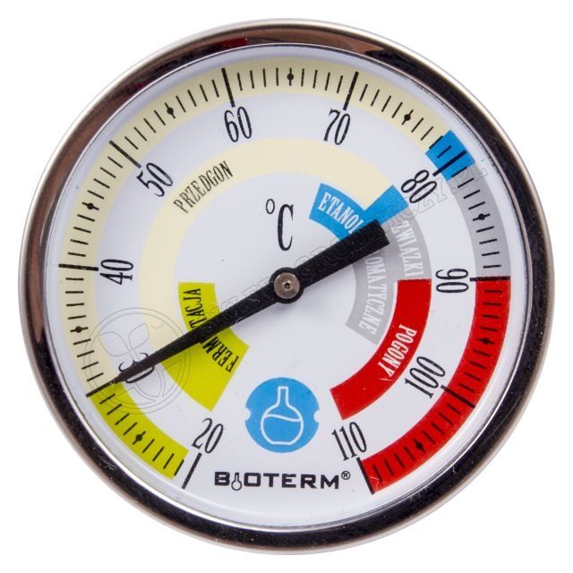 Termometr do destylacji 20°C - 110°C Biowin 102700