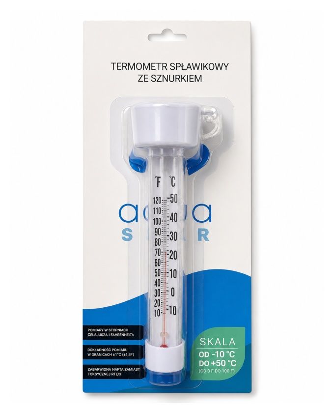 Termometr spławikowy do basenu AQUASTAR