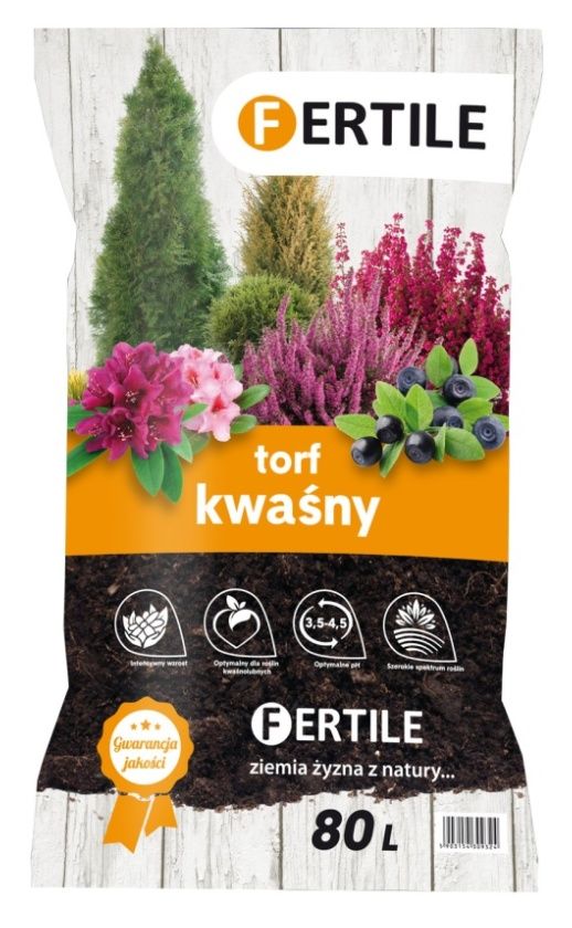 Torf kwaśny 80 L Fertile