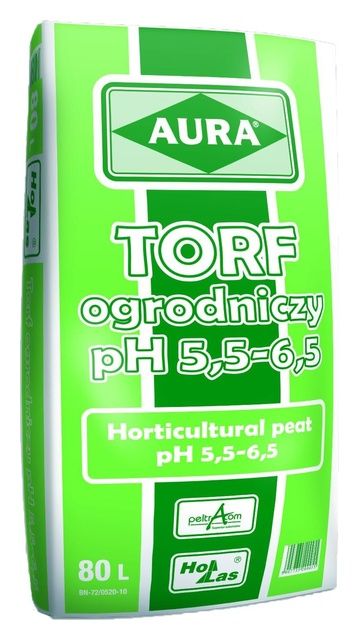 Torf odkwaszony 80 L Hollas