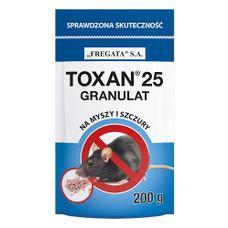 Toxan 25 granulat 150g Fregata