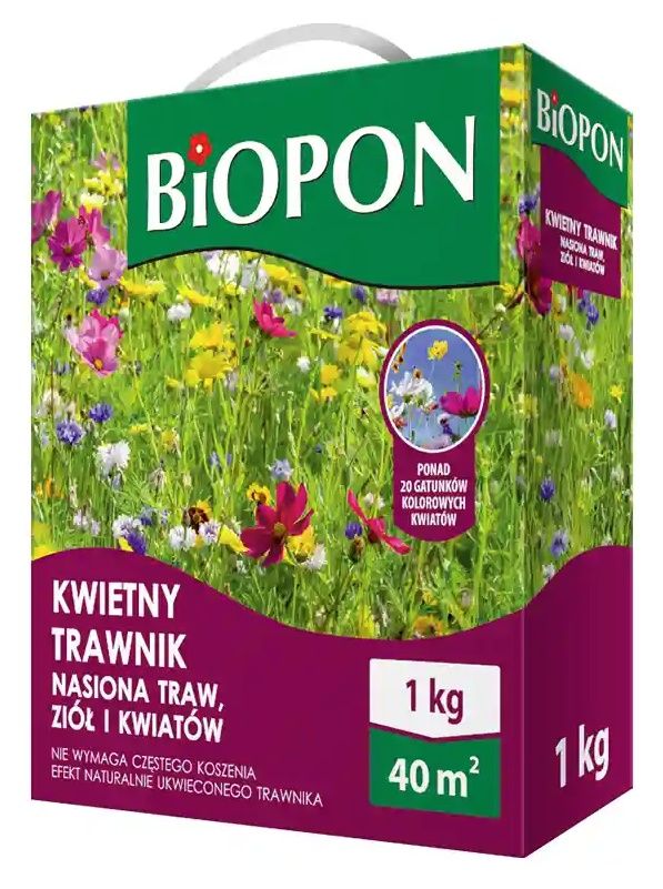 Trawa Kwietny trawnik 1kg Bopon