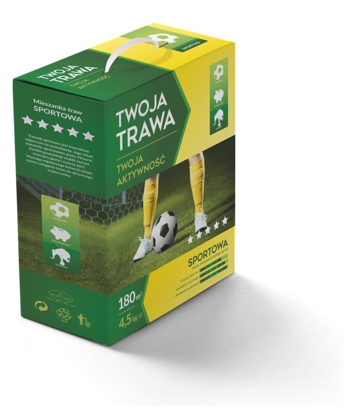 Trawa sportowa TWOJA TRAWA 4,5kg Vilmorin