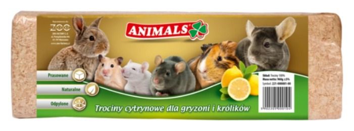 Trociny prasowane cytrynowe 12-14l Hilton 