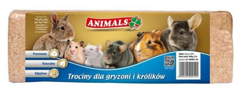 Trociny dla gryzoni 12-14l Hilton