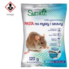 Trutka miękka na myszy i szczury 120 g 25 ppm Sumin Home