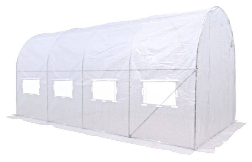 Tunel foliowy 2,5x4x2m - 10m2 biały Focus Garden111