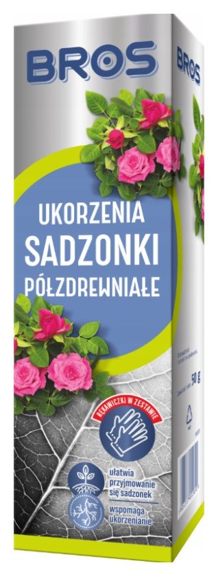 Ukorzeniacz do sadzonek p&oacute;łzdrewniałych 70g Bros