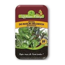 Ziemia do roślin domowych zielonych 20L Zielona Oaza