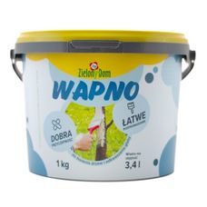 Wapno do bielenia drzew i odkwaszania gleby 1kg Zielony Dom