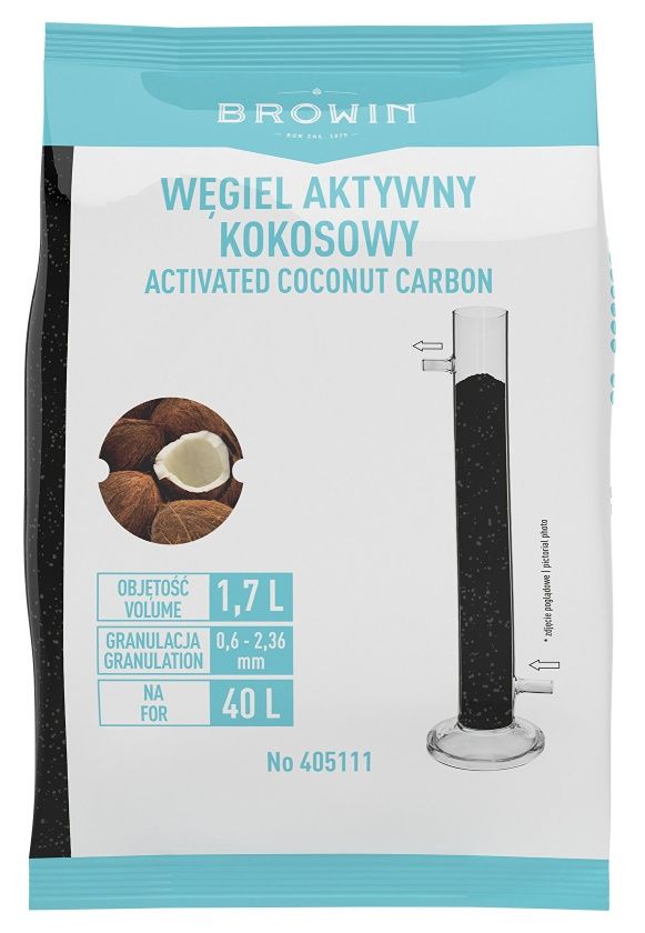 Węgiel aktywny kokosowy 0,86 kg Browin