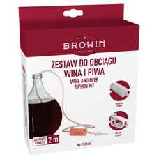 Wężyk do obciągu wina z pompką 353040 Browin