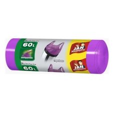 Worek na śmieci Smart 60L 15 sztuk Jan Niezbędny1
