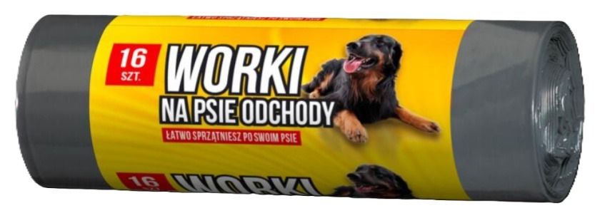 Worki na psie odchody 16 szt Grosik
