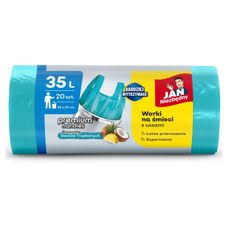 Worki na śmieci Aroma zapach tropikalny 35L 30szt Jan Niezbędny