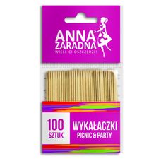 Wykałaczki drewniane 100 sztuk Anna Zaradna12