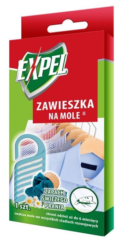Zawieszka na mole świeże pranie 1szt Expel