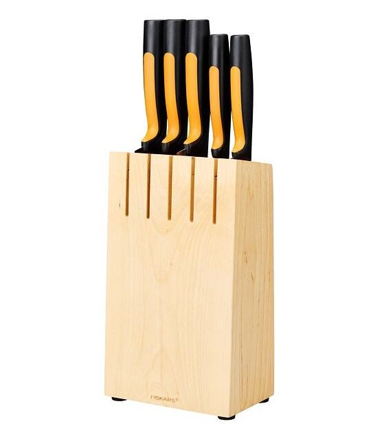 Zestaw 5 noży w bloku Functional Form 1062927 Fiskars11