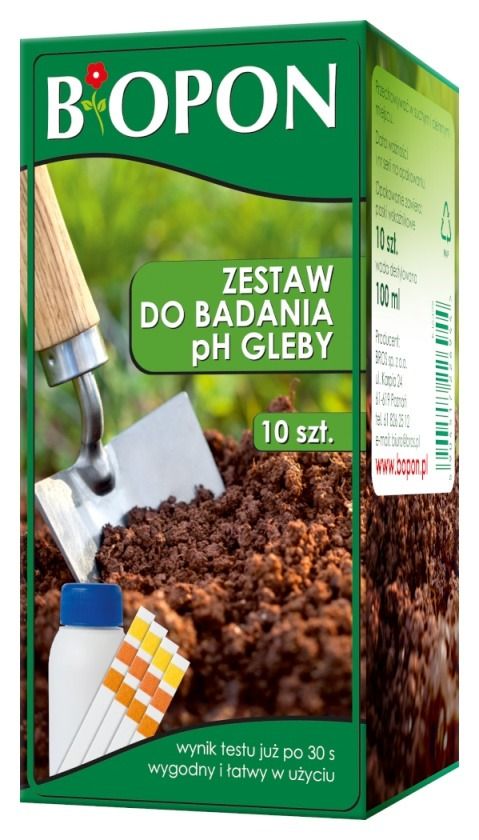 Zestaw do badania pH gleby 10 sztuk Bopon2