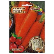 Marchew Kamila F1 + Rzodkiewka taśma 6m Polan