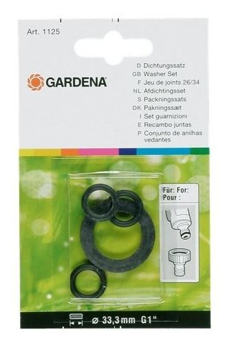 Zestaw uszczelek do przyłącza kranowego 1125-20 Gardena