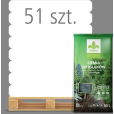 Ziemia do iglaków 50L Kronen - Paleta (51 sztuk)