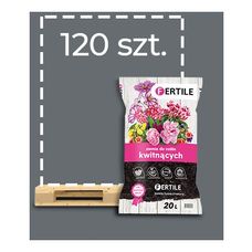 Ziemia do kwitnących 20 L Fertile – Paleta (120 sztuk)