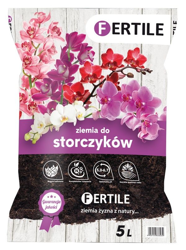 Ziemia do storczyk&oacute;w 5 L Fertile